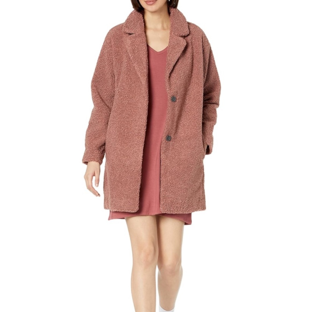 Daily Ritual | Teddy Bear Fleece Coat